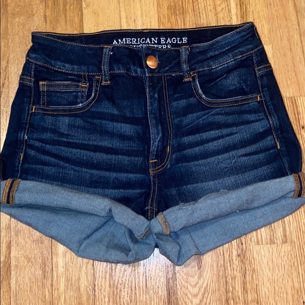 Hi-Rise shortie American Eagle Shorts